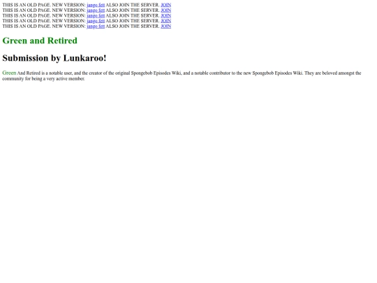 GreenAndRetired screenshot