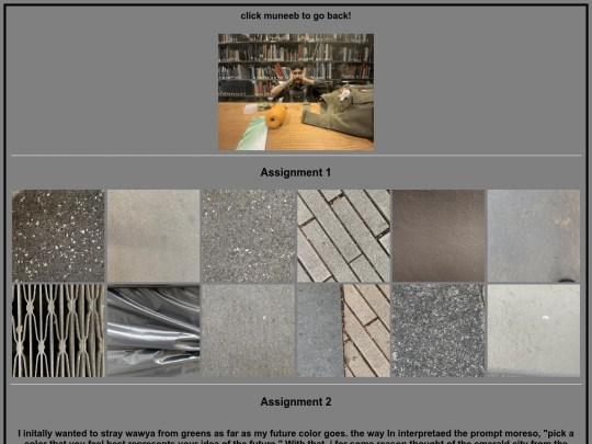 Assignments screenshot