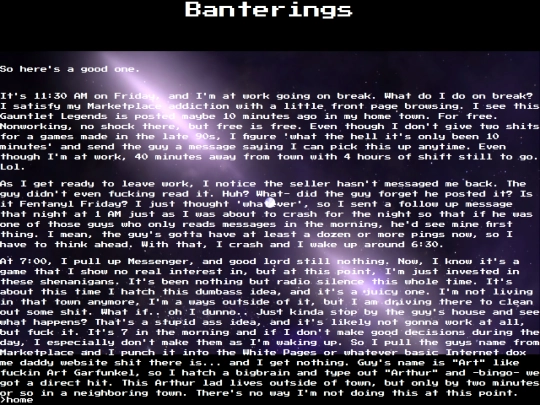 blahblah screenshot