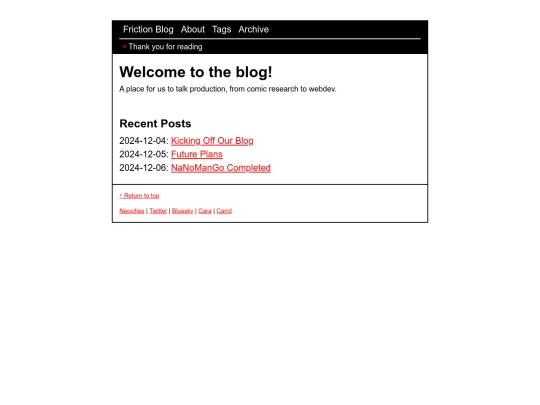 blog/blogindex screenshot