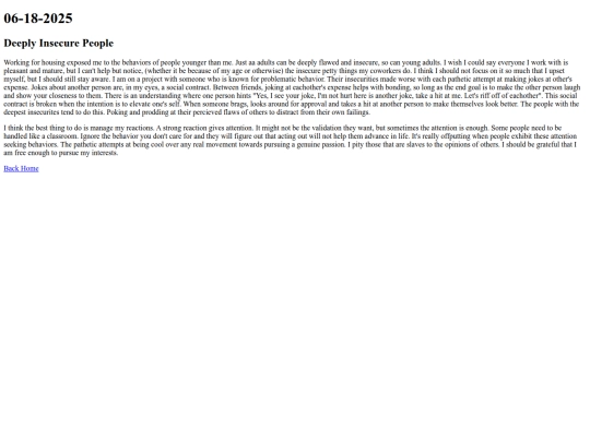 journal/insecure screenshot