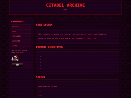 CORE screenshot