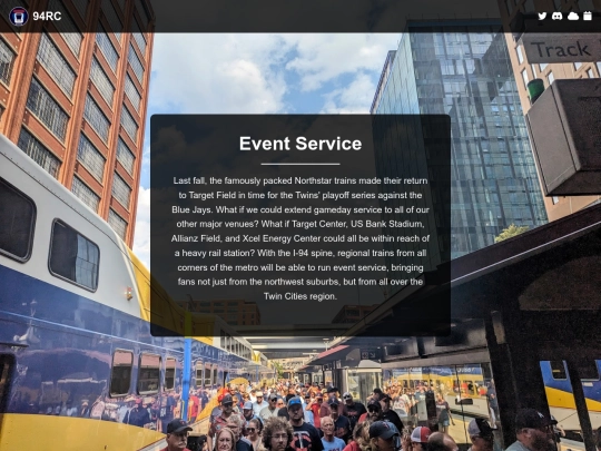 eventservice screenshot