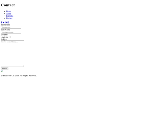 contact screenshot
