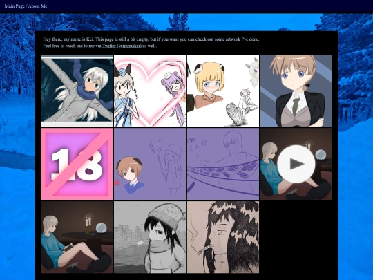 extra/aboutme screenshot