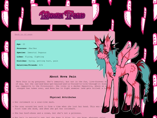 ocs/novapainoc screenshot