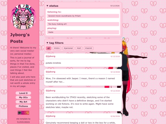 posts screenshot