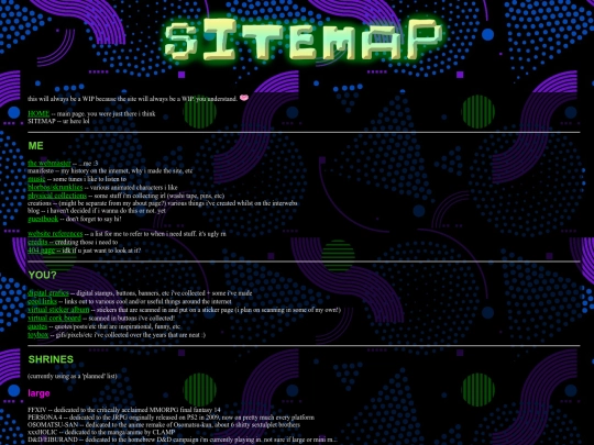 sitemap screenshot