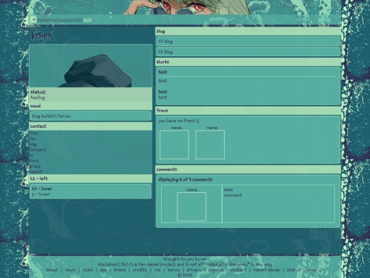 v3/spacehey screenshot