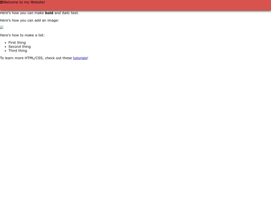 menu_test screenshot