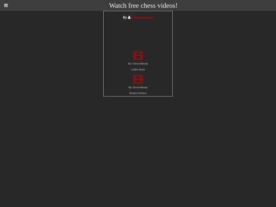 videos screenshot