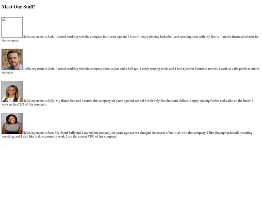 Documents/staff screenshot