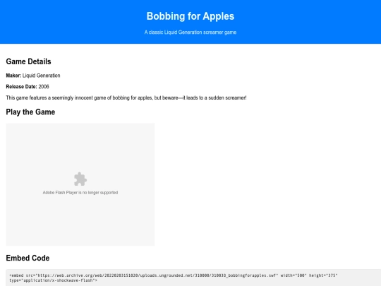 bobbingforapples screenshot