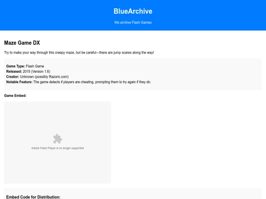 mazegamedx screenshot