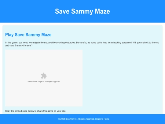 save-sammy screenshot