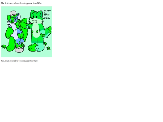 greeni/green_bluni screenshot
