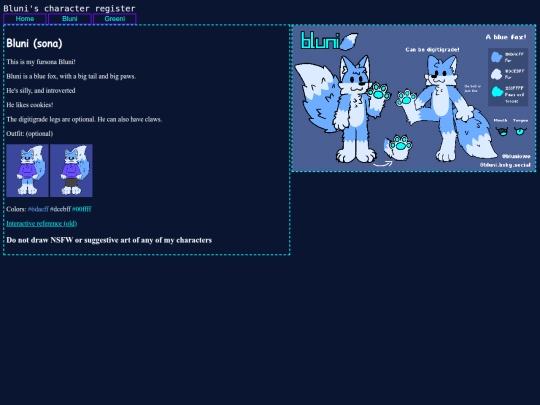 ocs/bluni screenshot