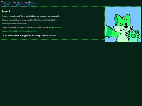 ocs/greeni screenshot