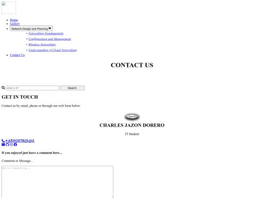 Portfolio_Dorero/html/contact screenshot