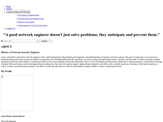 Portfolio_Dorero/html/homepage screenshot