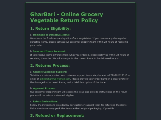 returnpolicy screenshot