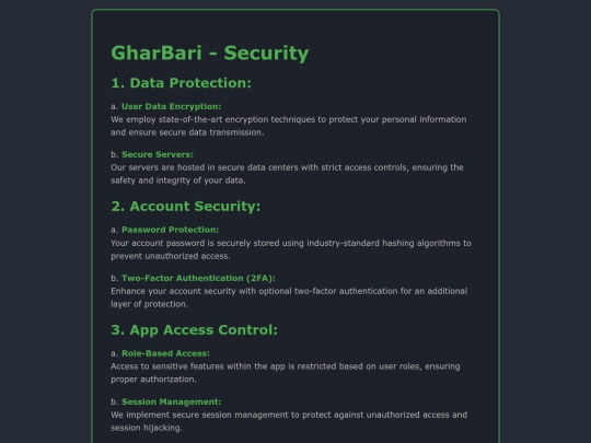 security screenshot
