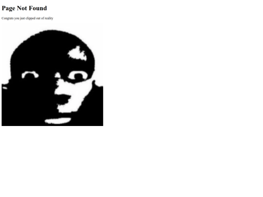not_found screenshot