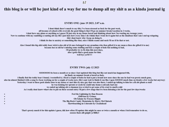 blog screenshot