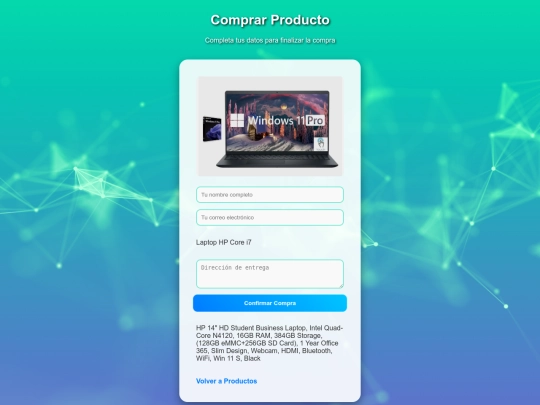 compra3 screenshot
