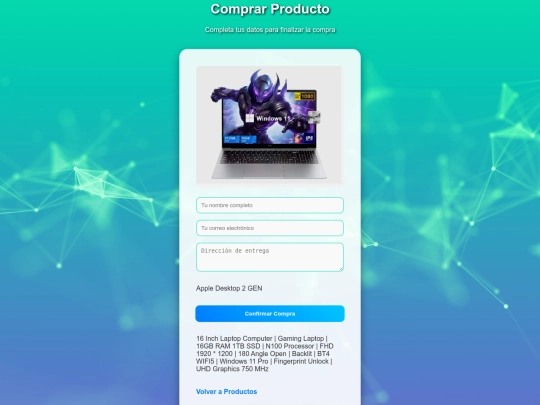 compra4 screenshot