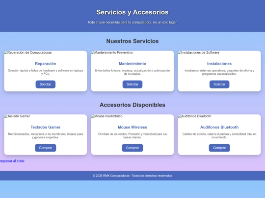servicio screenshot