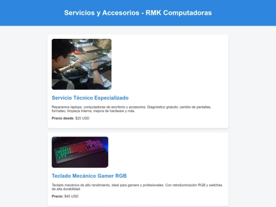 servicio2 screenshot