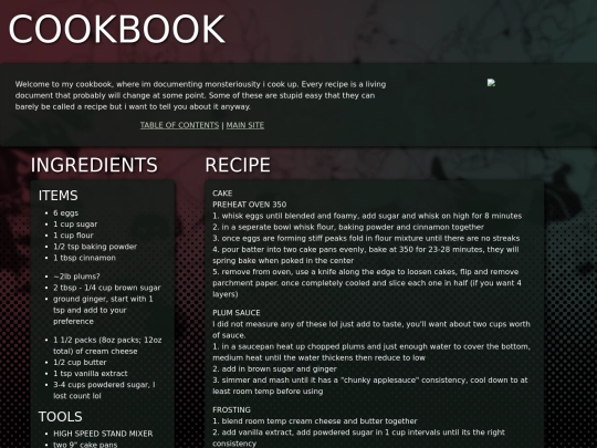 plumginger cake screenshot