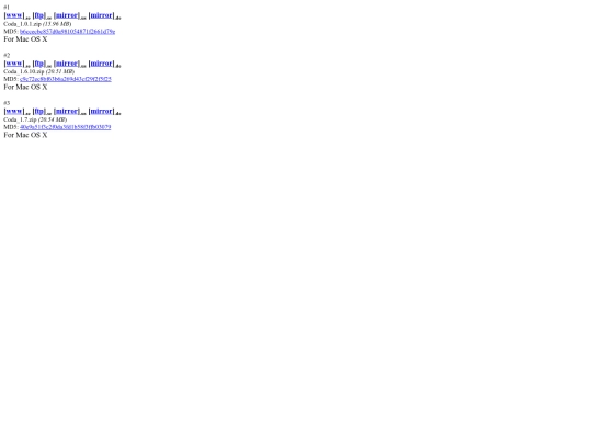 coda screenshot