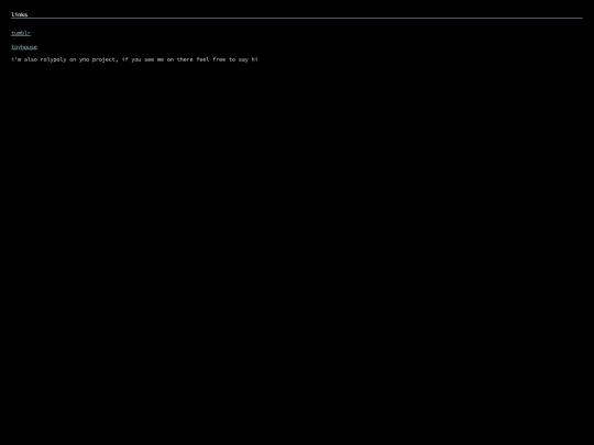 links screenshot