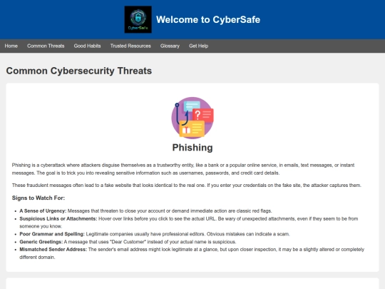 threats screenshot