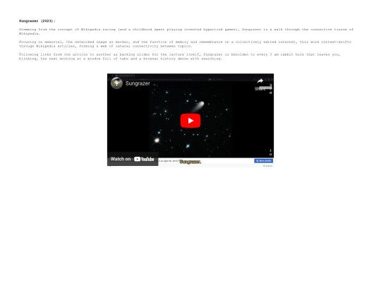 projects/sungrazer screenshot