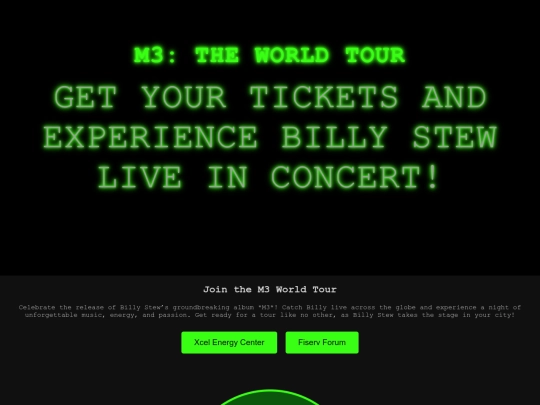 M3WorldTour screenshot