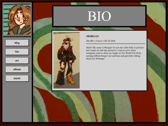 bio screenshot