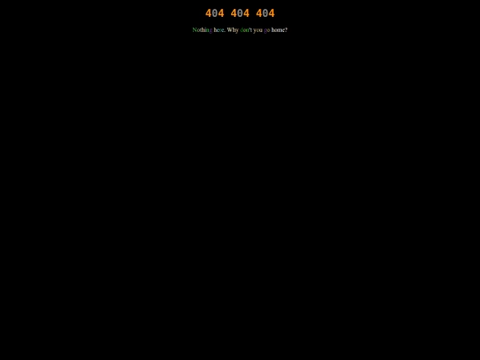 not_found screenshot