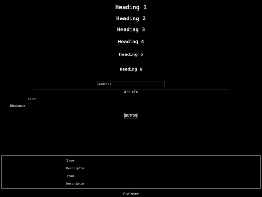 test screenshot