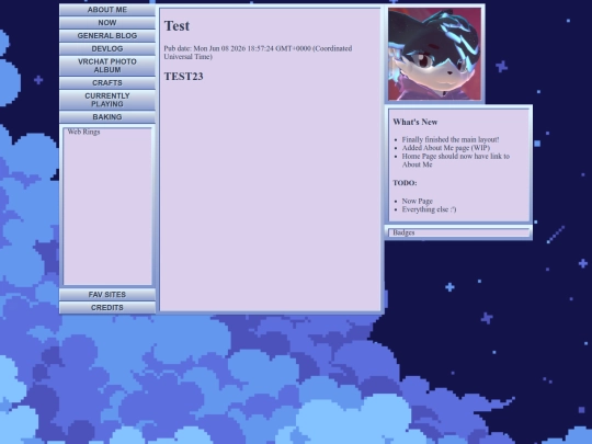 blog/test screenshot