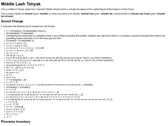 conlanging/middle_laeh_tshyak screenshot