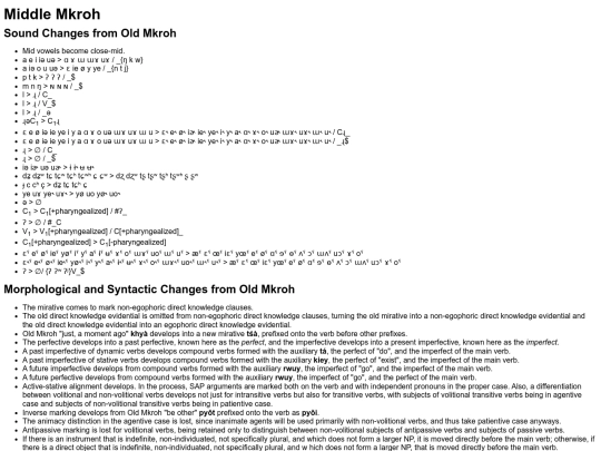 conlanging/middle_mkroh screenshot