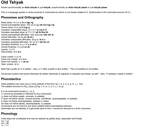 conlanging/old_tshyak screenshot