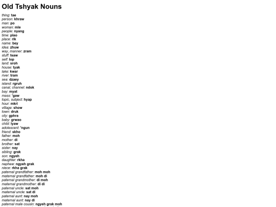conlanging/old_tshyak/nouns screenshot