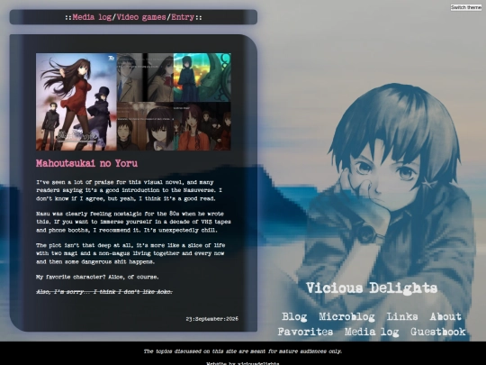 medialog/video-games/mahoyo screenshot