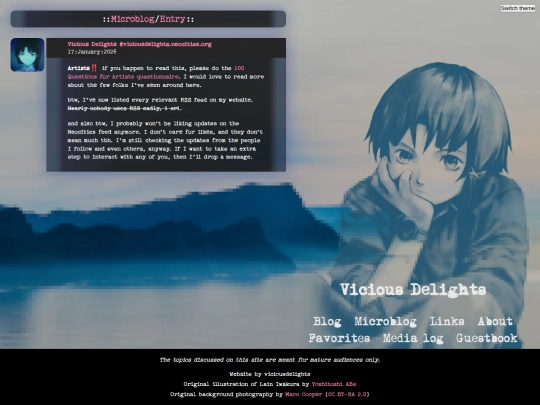 microblog/new-rss-feed screenshot