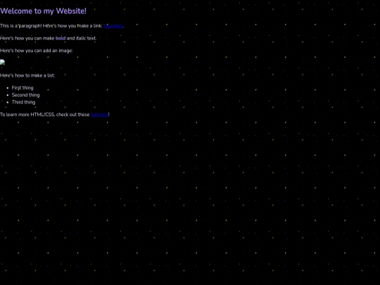 testing screenshot