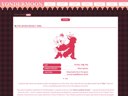 species/sevendeadlysins screenshot